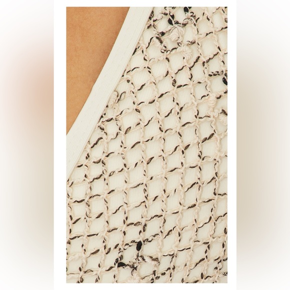 L*SPACE x HANNAH MONTAZAMI LEVY CROCHET BIKINI BOTTOMS NWT SIZE LARGE - Picture 5 of 11